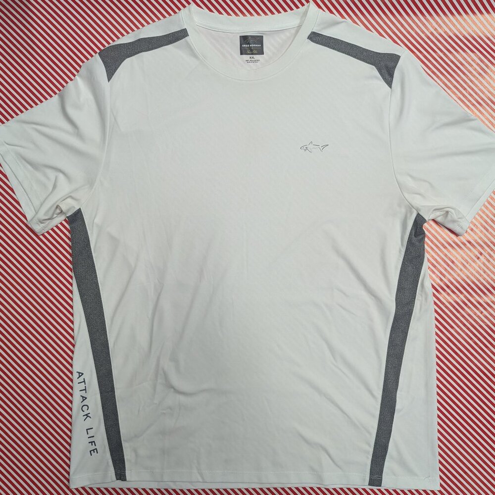 Greg Norman “Play Dry” Attack Life Polo Shirt – Men’s XXL – Barely Worn